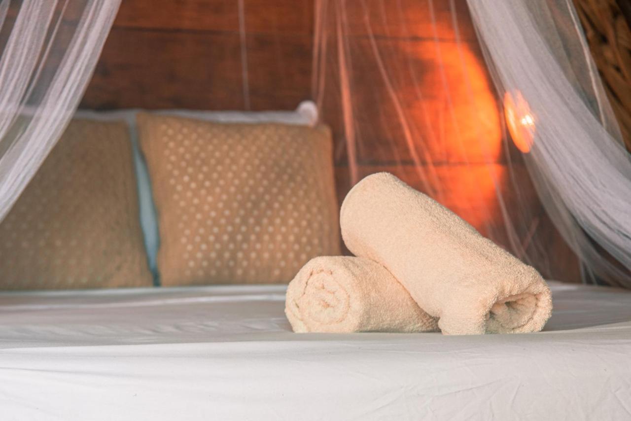 Mapache Hostel & Camping Isla Holbox Bagian luar foto