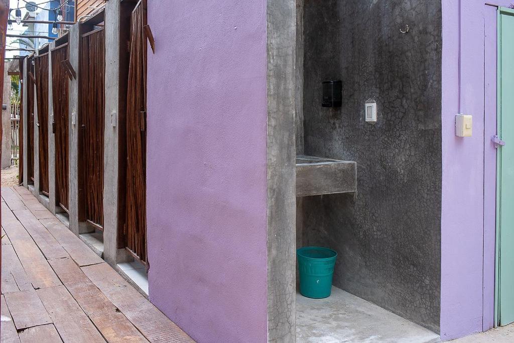 Mapache Hostel & Camping Isla Holbox Bagian luar foto