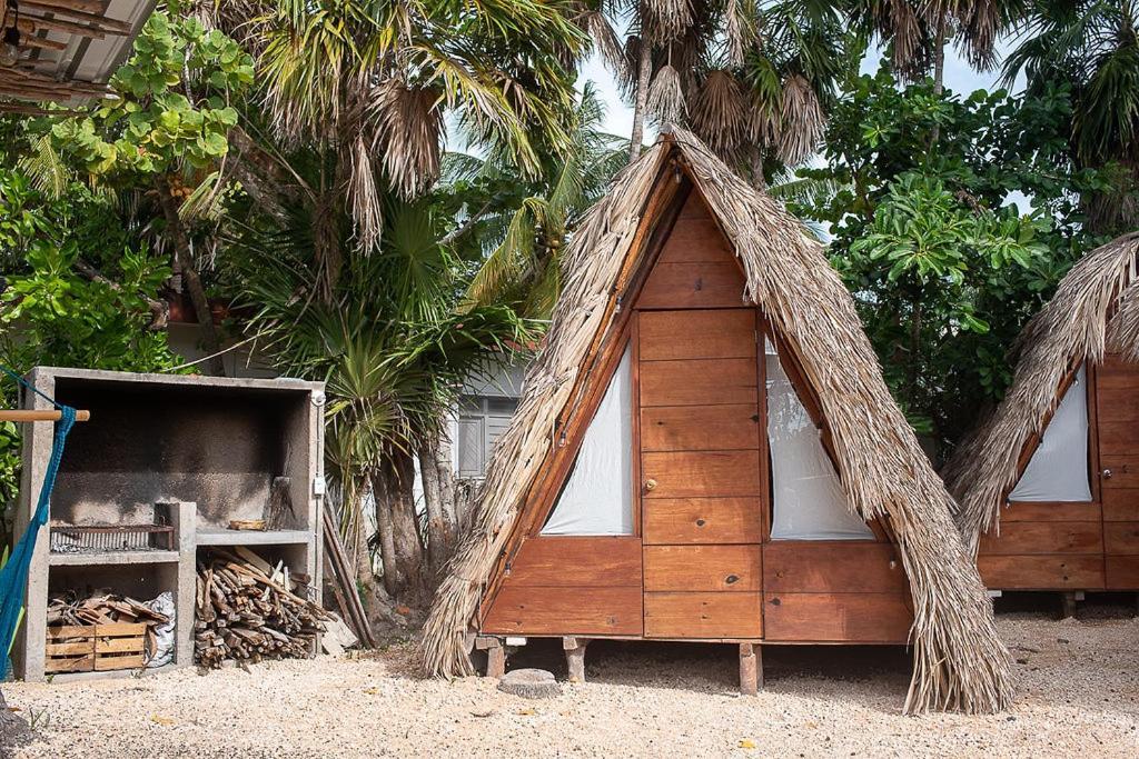 Mapache Hostel & Camping Isla Holbox Bagian luar foto